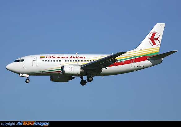 Boeing 737 548 LY AZY Aircraft Pictures Photos AirTeamImages