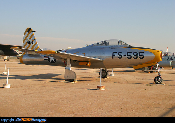 Republic F 84b Thunderjet 47 1595 Aircraft Pictures And Photos