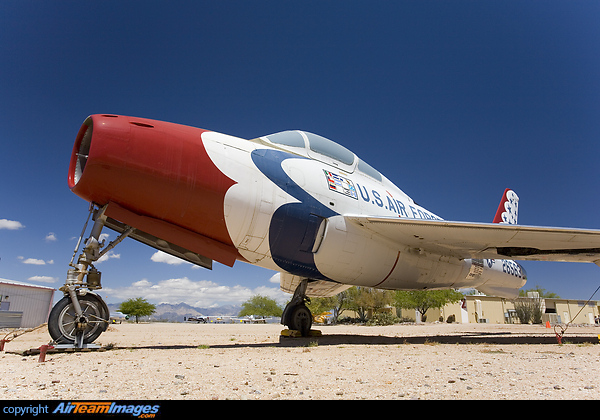 Republic F 84b Thunderjet 52 6563 Aircraft Pictures And Photos