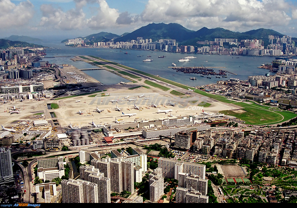 Hong Kong Kai Tak Airport - Large Preview - AirTeamImages.com