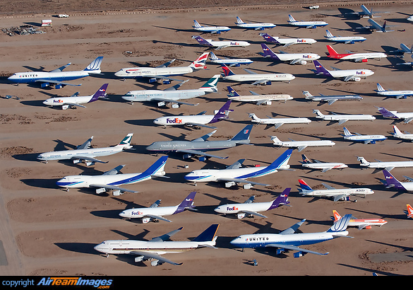 Victorville Aircraft Storage - AirTeamImages.com