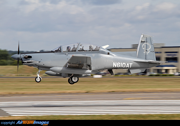 Beechcraft T-6A Texan II (N610AT) Aircraft Pictures & Photos ...