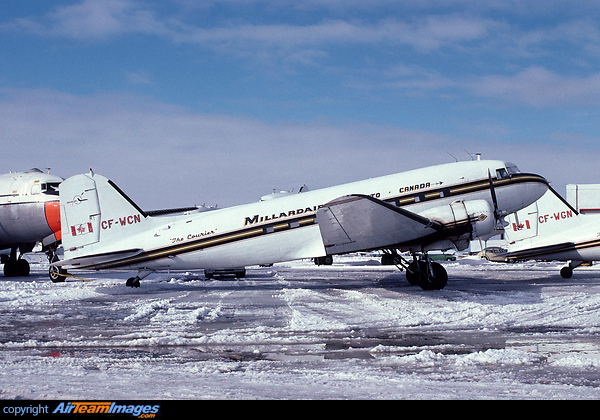 Aircraft Photo of CF-WCM, Douglas DC-3(C), Midwest Aviation