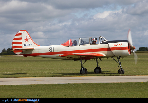 Yakovlev Yak-52 (G-YAKV) Aircraft Pictures & Photos - AirTeamImages.com