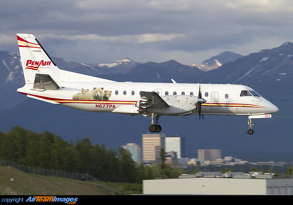 Самолет saab 340b