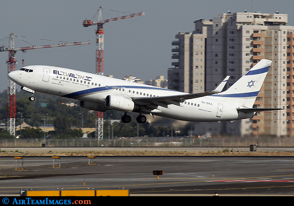 Boeing 737-858 (4X-EKA) Aircraft Pictures & Photos - AirTeamImages.com