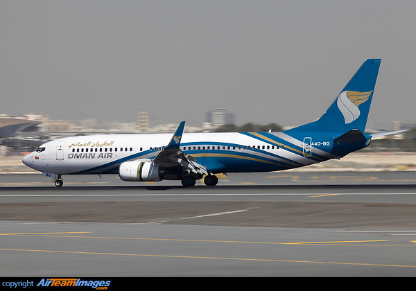 Boeing 737-81M (A4O-BJ) Aircraft Pictures & Photos - AirTeamImages.com