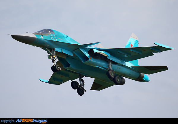 Sukhoi Su-34 (48 WHITE) Aircraft Pictures & Photos - AirTeamImages.com