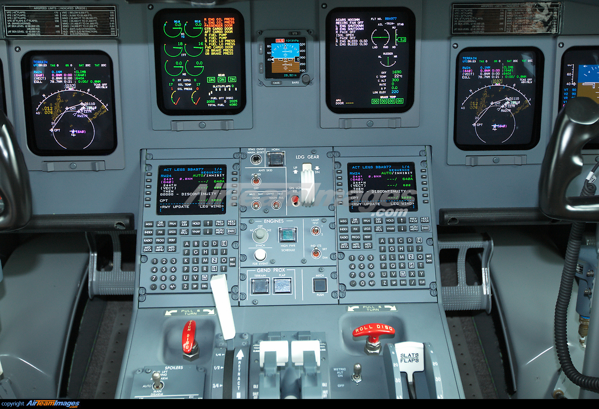 CRJ 900 Cockpit Poster