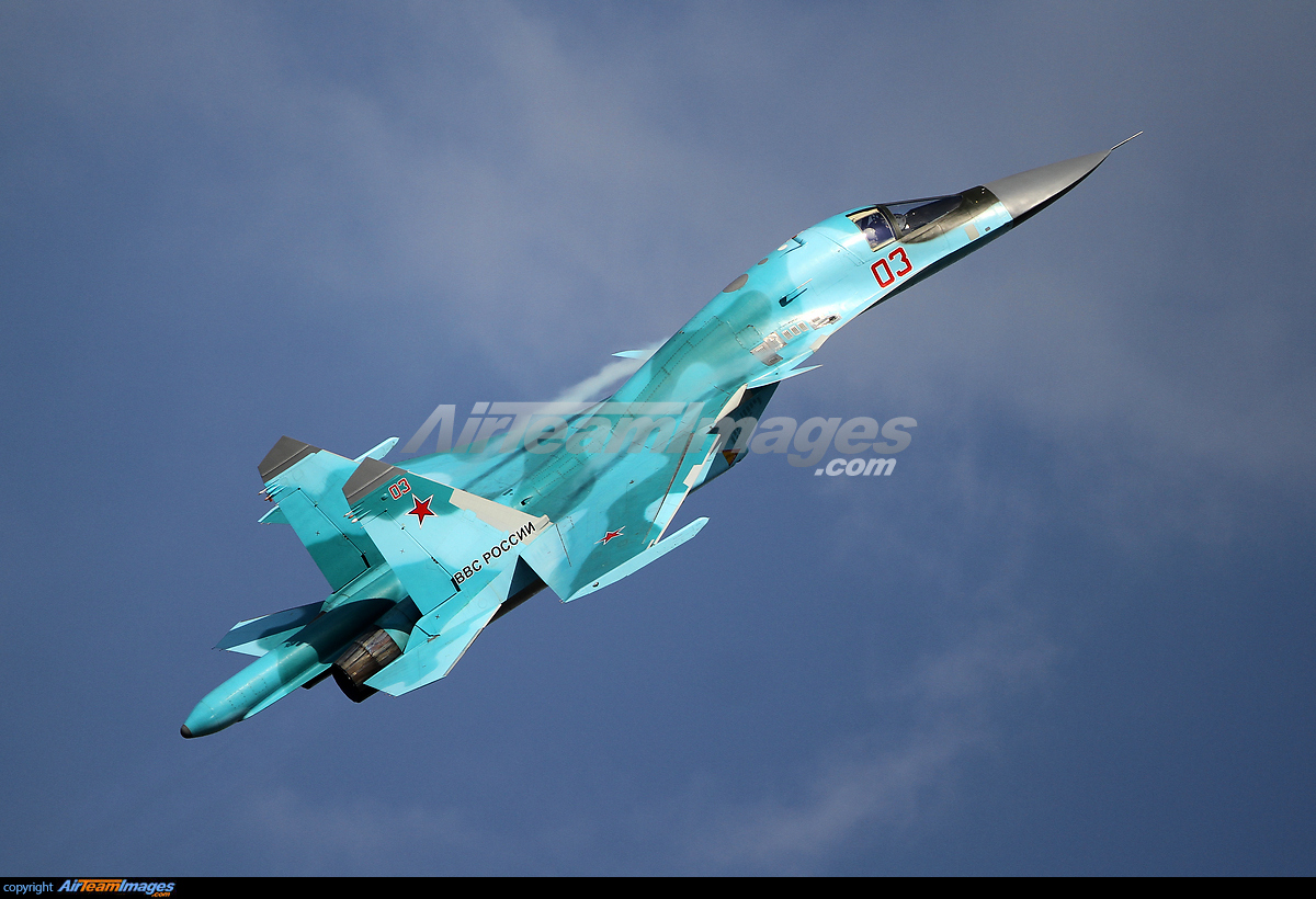 Sukhoi Su-34 - Large Preview - AirTeamImages.com