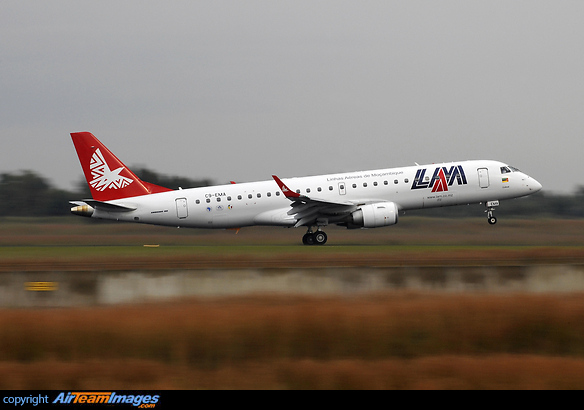 Embraer Erj-190ar (c9-ema) Aircraft Pictures & Photos - Airteamimages.com