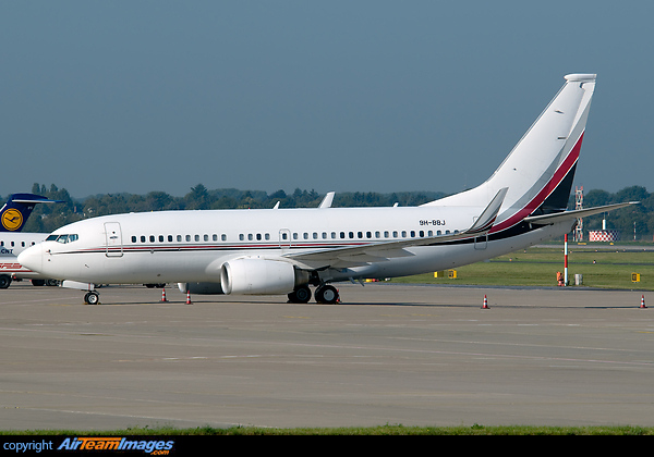 Boeing Business Jet BBJ (9H-BBJ) Aircraft Pictures & Photos ...