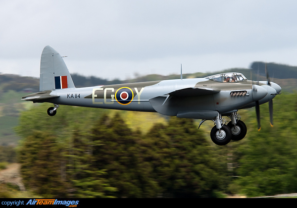 DH98 Mosquito FB Mk26 (ZK-MOS) Aircraft Pictures & Photos ...