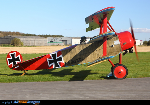 Fokker DR1 Triplane (G-BVGZ) Aircraft Pictures & Photos - AirTeamImages.com