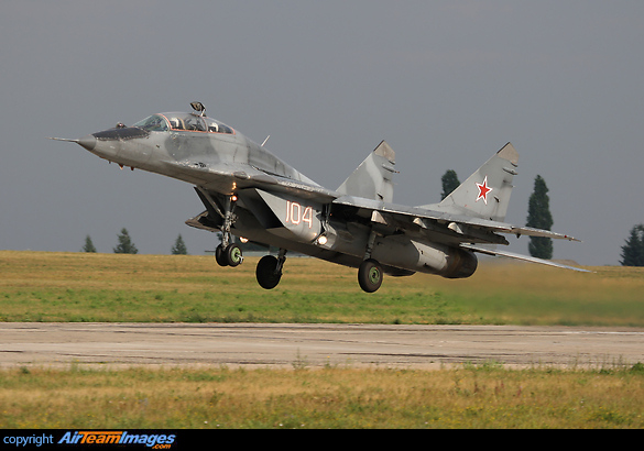 MiG-29UB (104) Aircraft Pictures & Photos - AirTeamImages.com