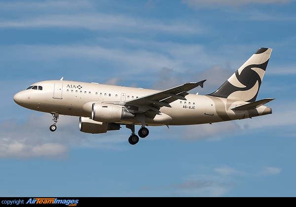 Airbus ACJ318 (A6-AJC) Aircraft Pictures & Photos - AirTeamImages.com