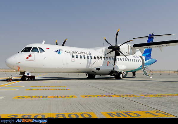 ATR 72-600 (PK-GAA) Aircraft Pictures & Photos - AirTeamImages.com