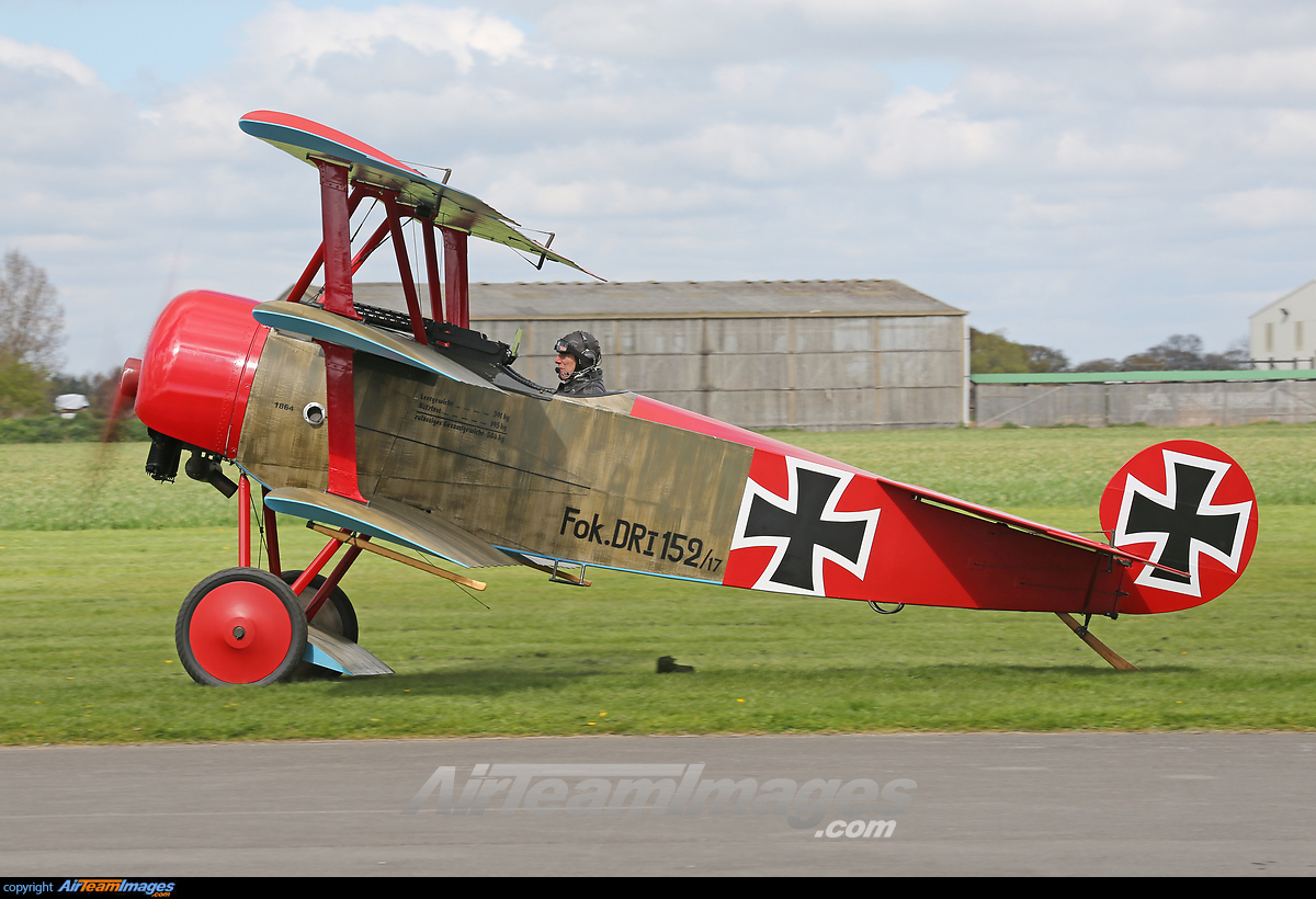 Fokker DR1 Triplane - Large Preview - AirTeamImages.com