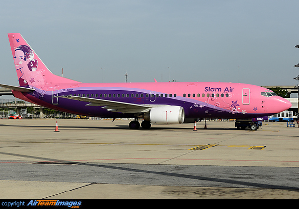 Boeing 737 3j6 Hs Bru Aircraft Pictures Photos Airteamimages Com