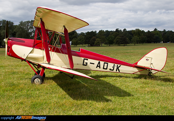 DH-82A Tiger Moth II (G-AOJK) Aircraft Pictures & Photos ...