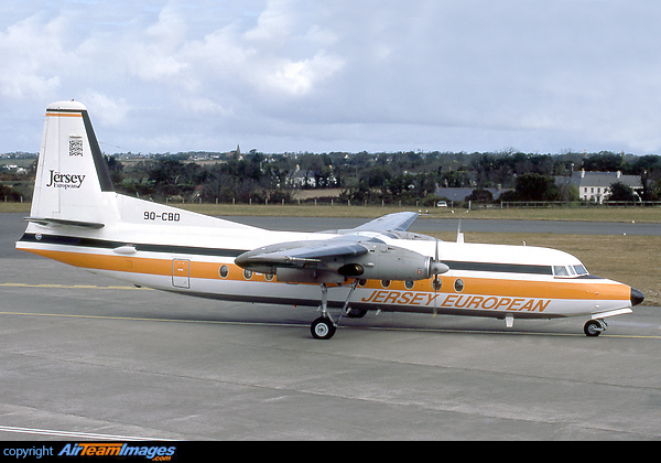 Fokker F 27 500 Friendship 9q Cbd Aircraft Pictures Photos Airteamimages Com