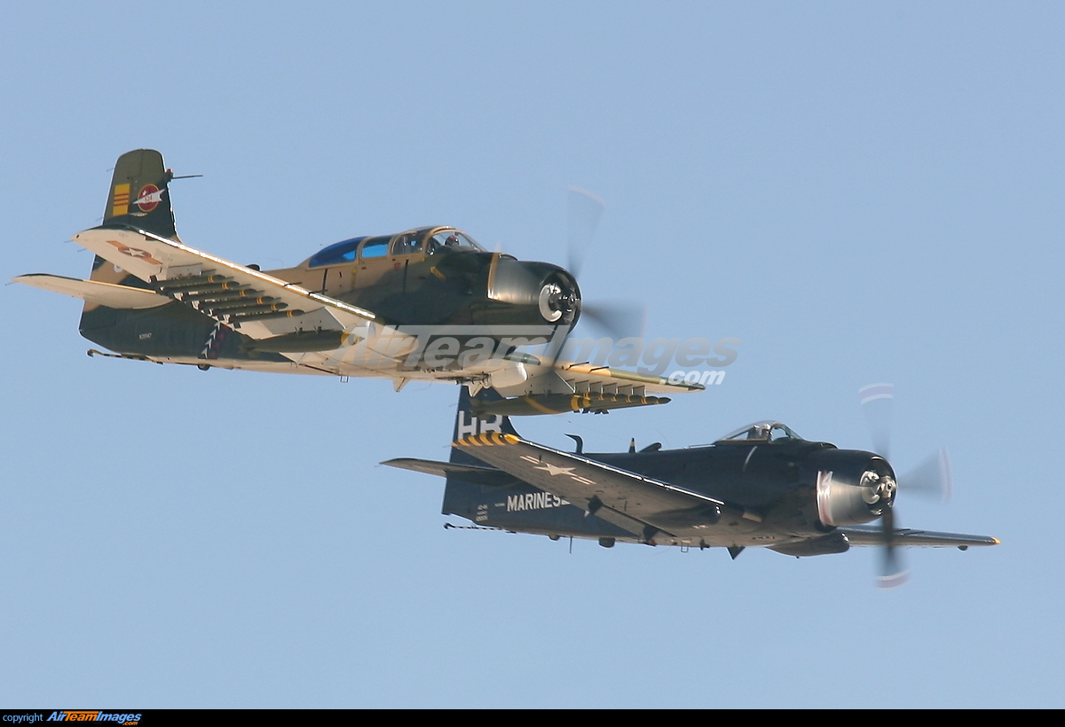 Douglas A-1E Skyraider - Large Preview - AirTeamImages.com