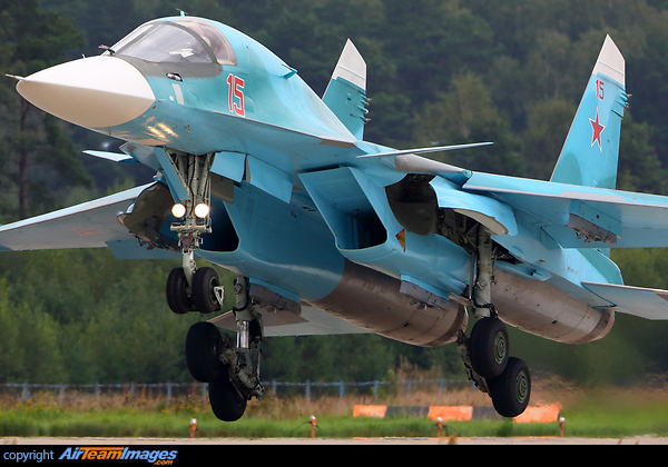 Sukhoi Su-34 (RF-95848) Aircraft Pictures & Photos - AirTeamImages.com