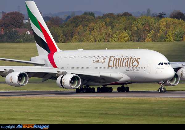 Airbus A380-861 (A6-EUD) Aircraft Pictures & Photos - AirTeamImages.com