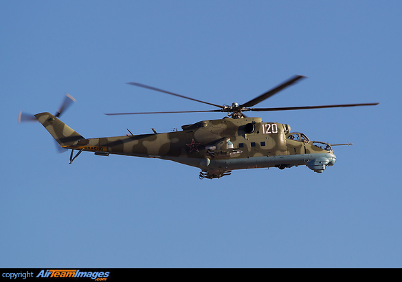 Mil Mi-24D (N120NX) Aircraft Pictures & Photos - AirTeamImages.com