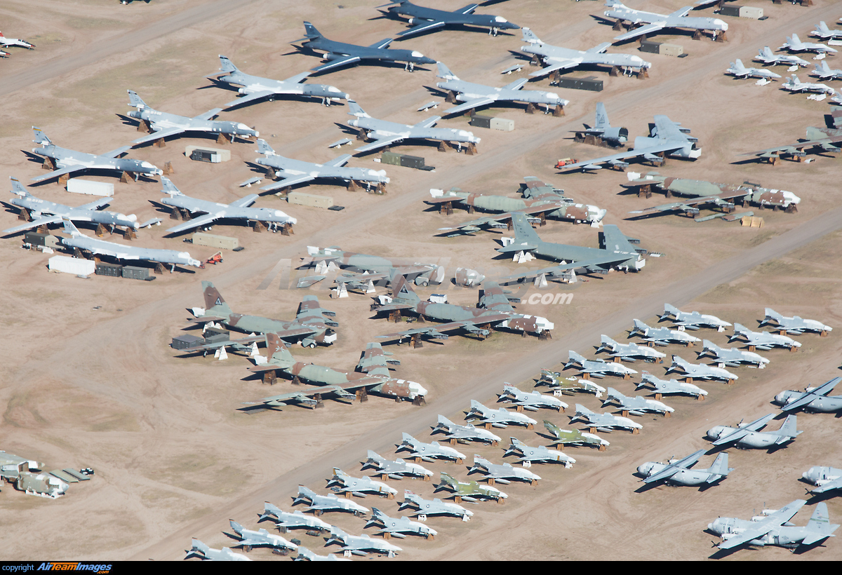 Davis Monthan Aircraft Storage - Large Preview - Airteamimages.com