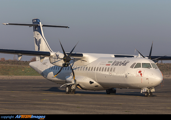 ATR 72-600 (EP-ITD) Aircraft Pictures & Photos - AirTeamImages.com