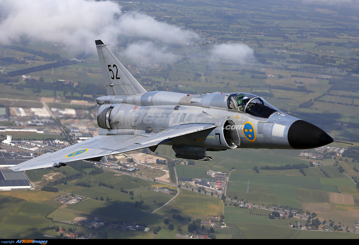 Saab AJS-37 Viggen - Large Preview - AirTeamImages.com