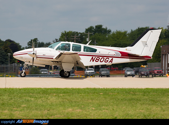 Beechcraft E-55 Baron (N80GA) Aircraft Pictures & Photos ...