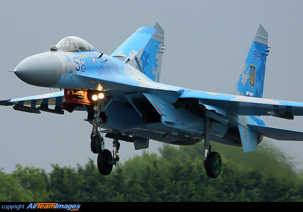 Sukhoi Su-27P (58 BLUE) Aircraft Pictures & Photos - AirTeamImages.com