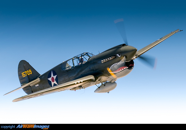 Curtiss P 40e Warhawk 41 5709 Aircraft Pictures Photos Airteamimages Com