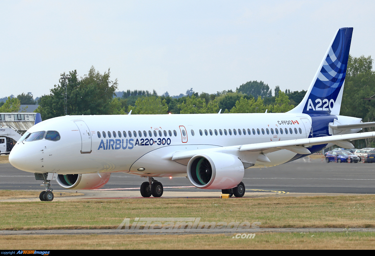 Airbus A220-300 - Large Preview - AirTeamImages.com