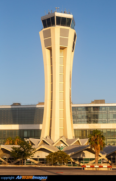 Malaga Airport ATC Tower - AirTeamImages.com