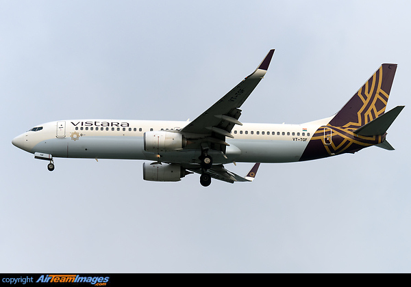 Boeing 737 85r Vt Tgf Aircraft Pictures Photos