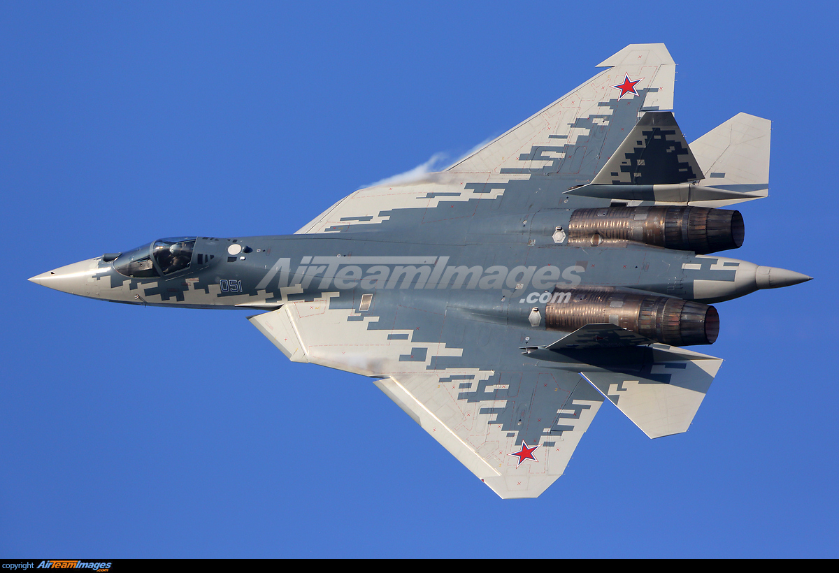 Sukhoi Su-57 - Large Preview - AirTeamImages.com