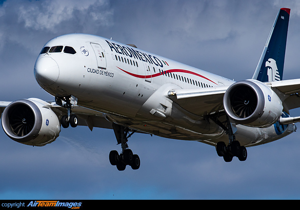 Boeing 787-8 Dreamliner (XA-AMR) Aircraft Pictures & Photos ...