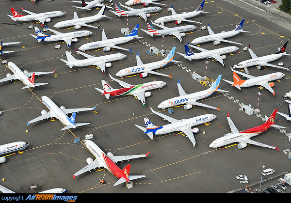 Boeing 737-8 MAX Storage (D-ASMC) Aircraft Pictures & Photos (A6-FMK ...