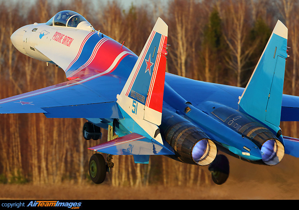 LIMA 2023:Russian Knights' SU-35S Flanker-M