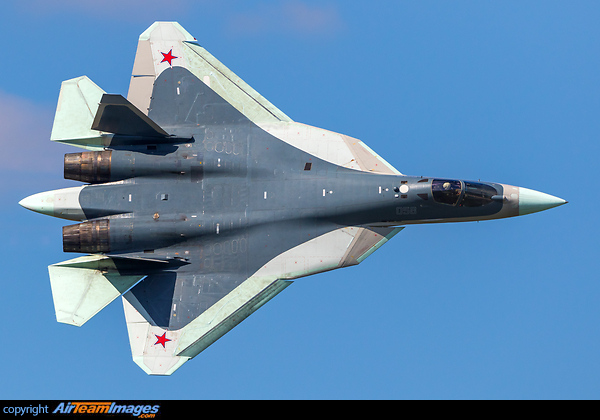 Sukhoi Su-57 (58 BLUE) Aircraft Pictures & Photos - AirTeamImages.com