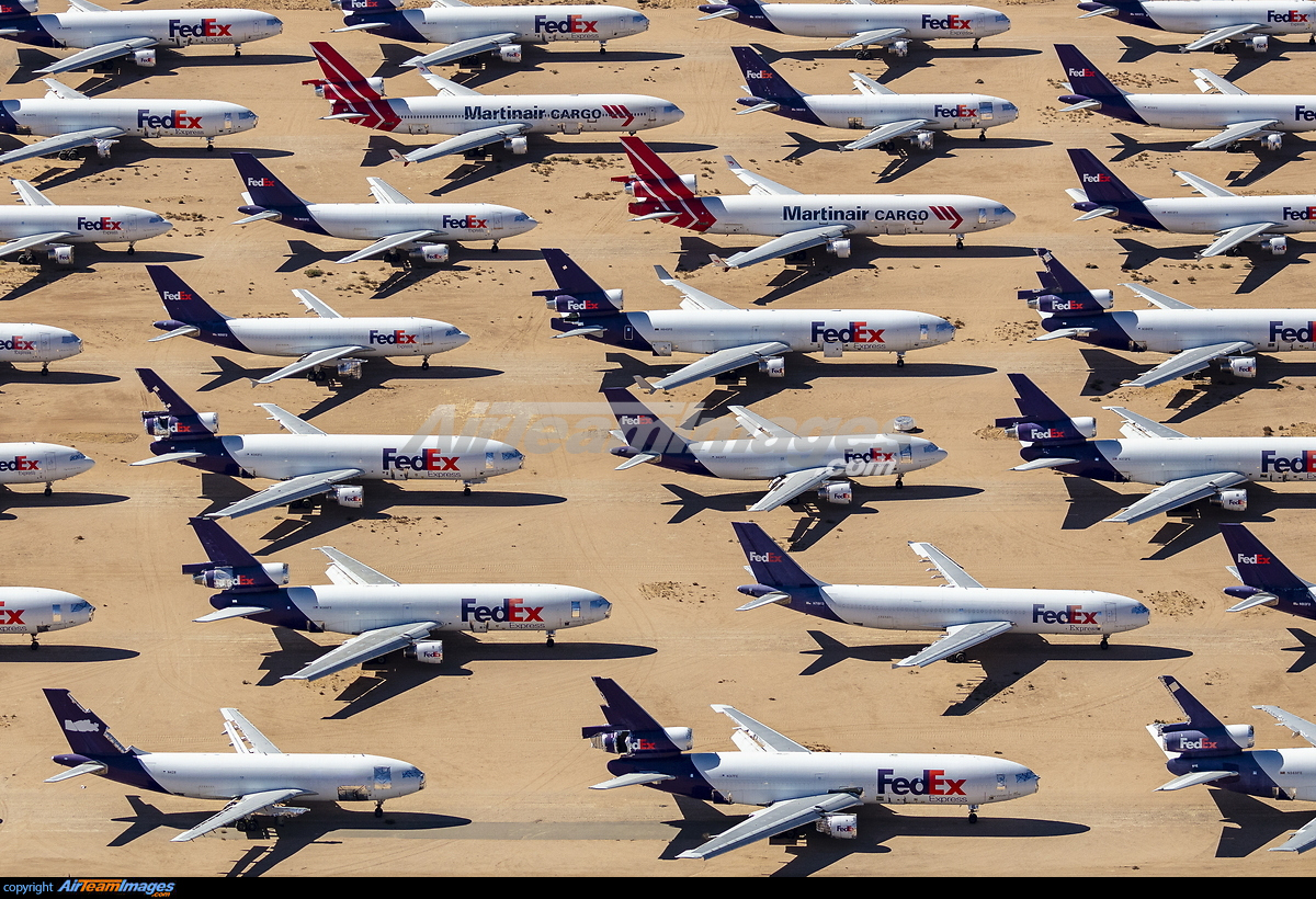 Victorville Aircraft Storage - Large Preview - AirTeamImages.com