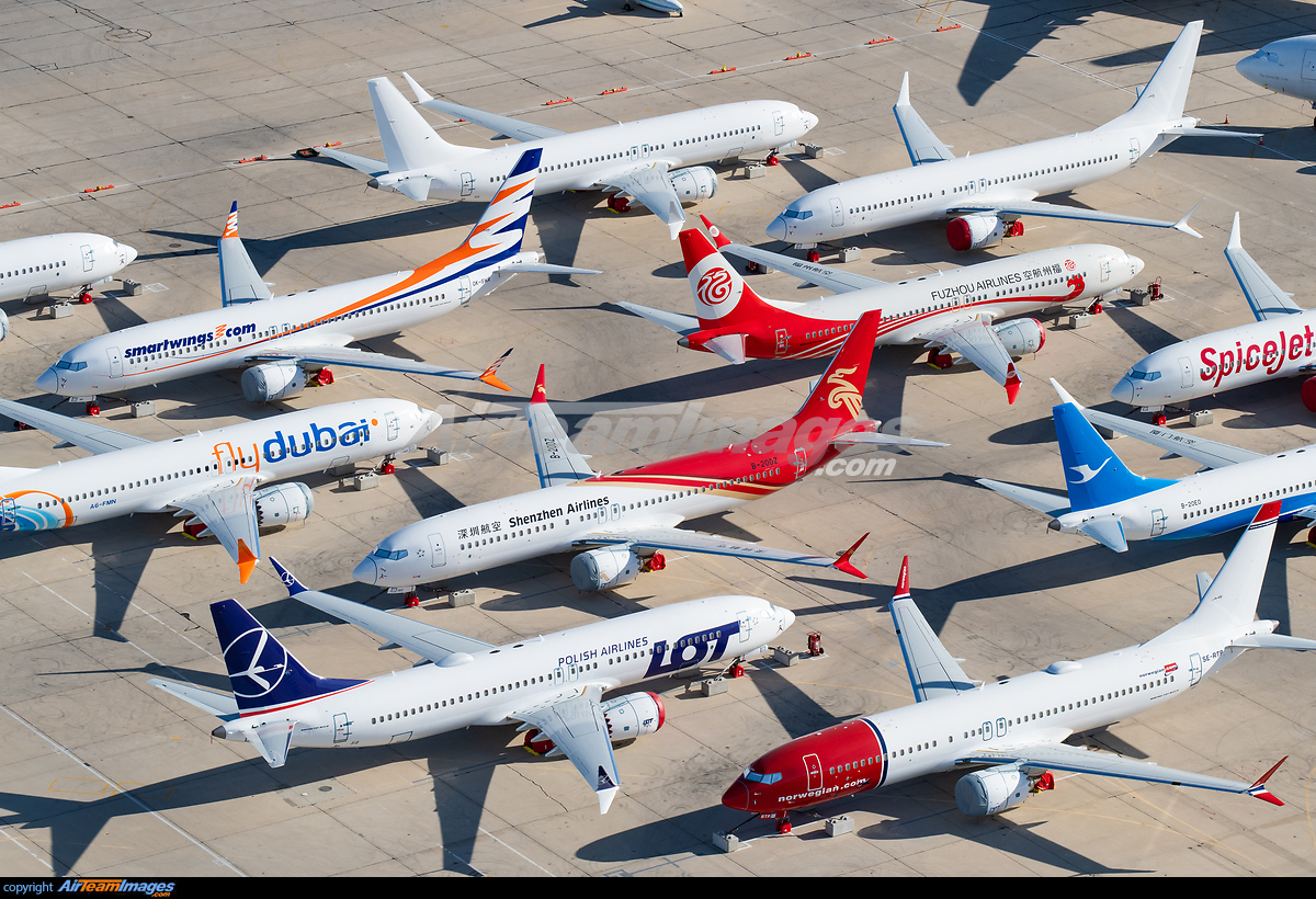 Boeing 737-8 MAX Storage - Large Preview - AirTeamImages.com