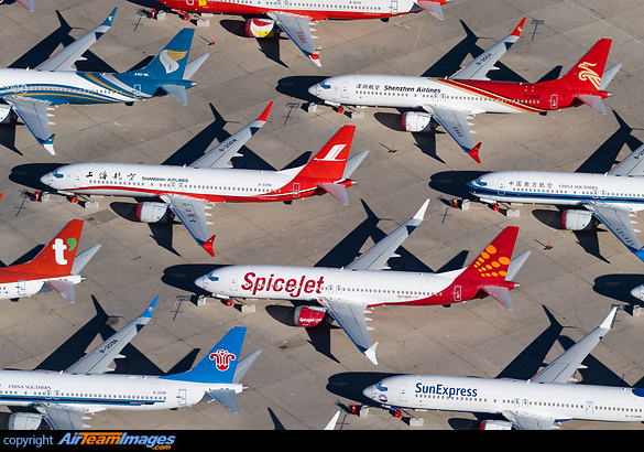 Boeing 737-8 MAX Storage (B-208W) Aircraft Pictures & Photos (B-20CH ...