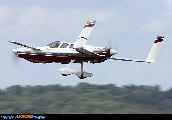 Rutan 74 Defiant (G-OTWO) Aircraft Pictures & Photos - AirTeamImages.com