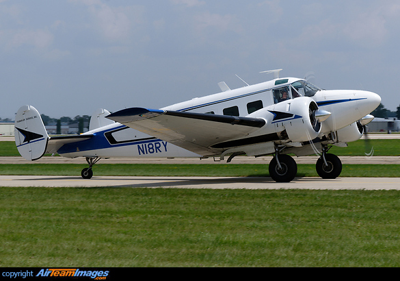 Beechcraft E18S (N18RY) Aircraft Pictures & Photos - AirTeamImages.com