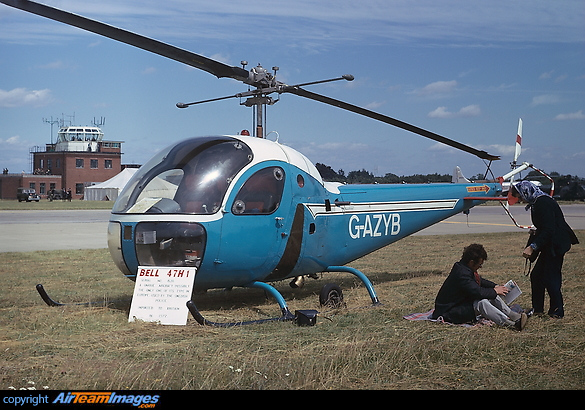 Bell 47H-1 (G-AZYB) Aircraft Pictures & Photos - AirTeamImages.com