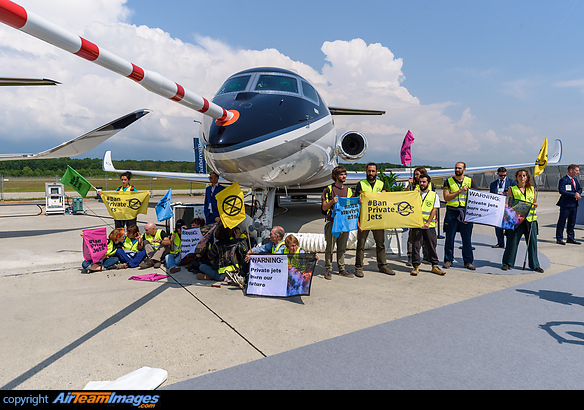 Geneva airport closed to flights as activists protest private jet fair